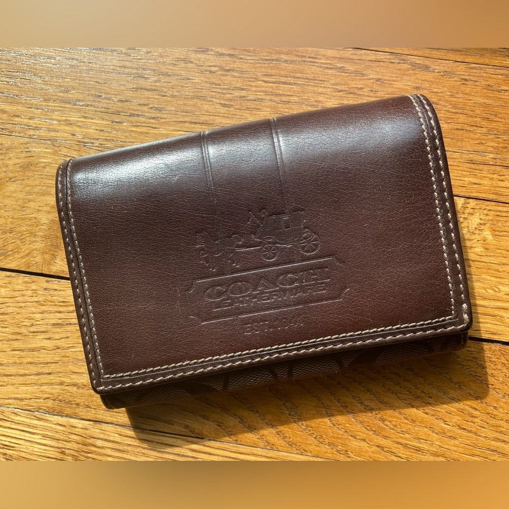 Coach Wallet Brown/Pink